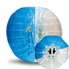 adult, bubble soccer, bubble bump, bubble ball, knockerball, battle balls blue / yellow adult