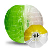 adult, bubble soccer, bubble bump, bubble ball, knockerball, battle balls green / orange adult