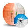 adult, bubble soccer, bubble bump, bubble ball, knockerball, battle balls orange / green adult